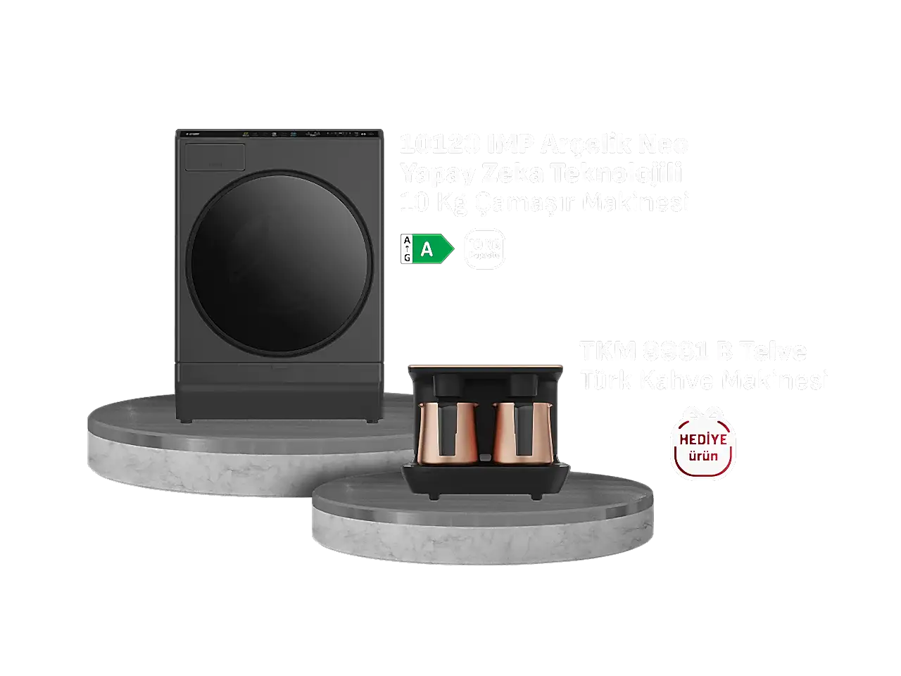 Arçelik’ten Yapay Zeka Teknolojili Neo Çamaşır Makinesi Alımına Özel TKM 9961 Telve Hediye!